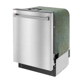24 Inch Built-In Dishwasher, Stainless Steel Tub, 14 Place Settings and 8 Washing Programs