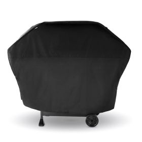 3-4 Burner Waterproof Gas Grill Cover Fits Grills up to 62-in Width, Black