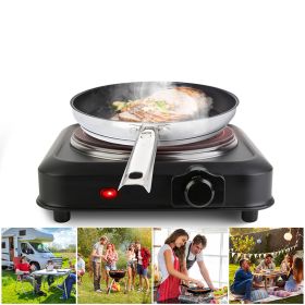 Portable Heating Hot Plate Stove for Home RV Camp (Type: Kitchen Supplies, Color: Black)